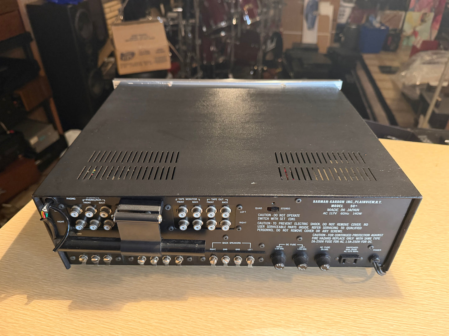 RARE Harman Kardon 50+ Twin Power 2/4 channel Monster Receiver Freshly Serviced!