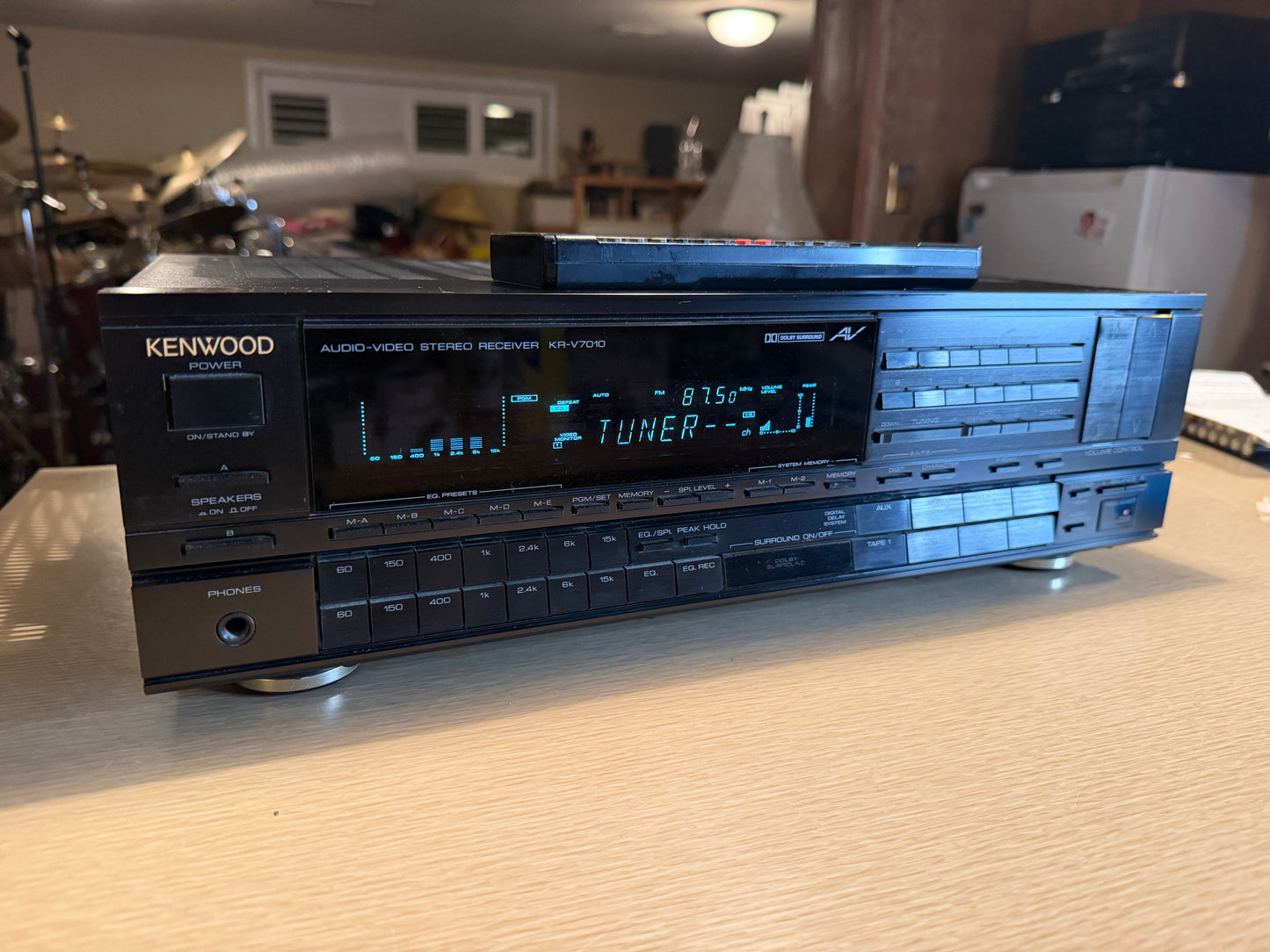 Kenwood KR-V7010 Audio/Video Stereo Receiver W/Remote Bundle Serviced Works