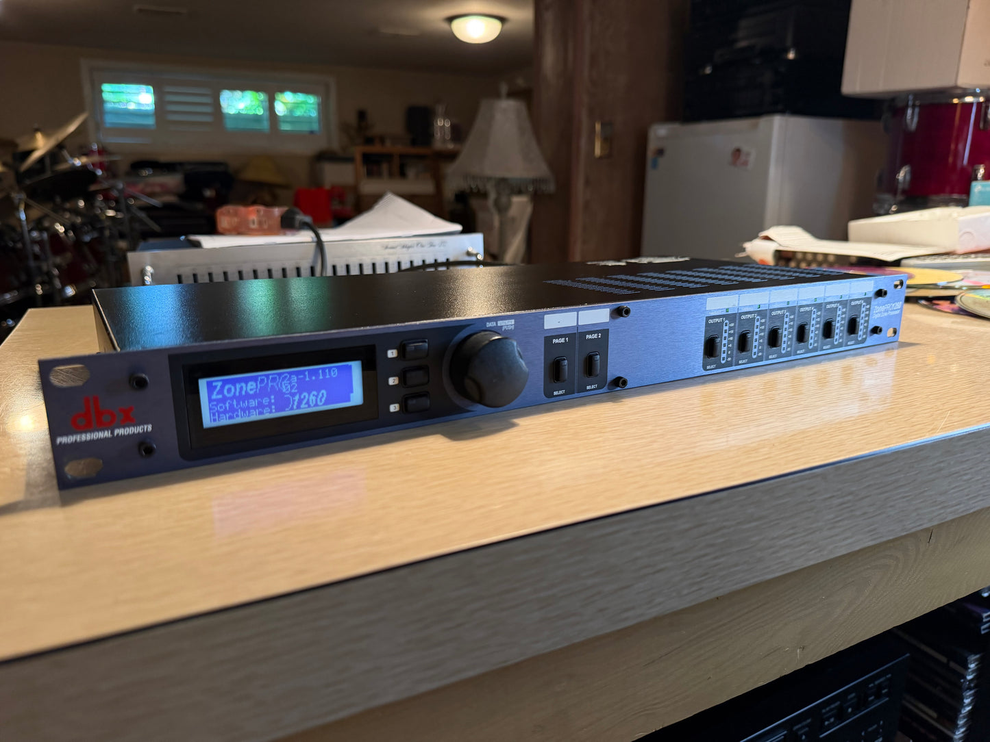DBX ZonePRO 1260 12x6 Digital Zone Processor 12-In 6-Out TESTED Works Great🔥🎶