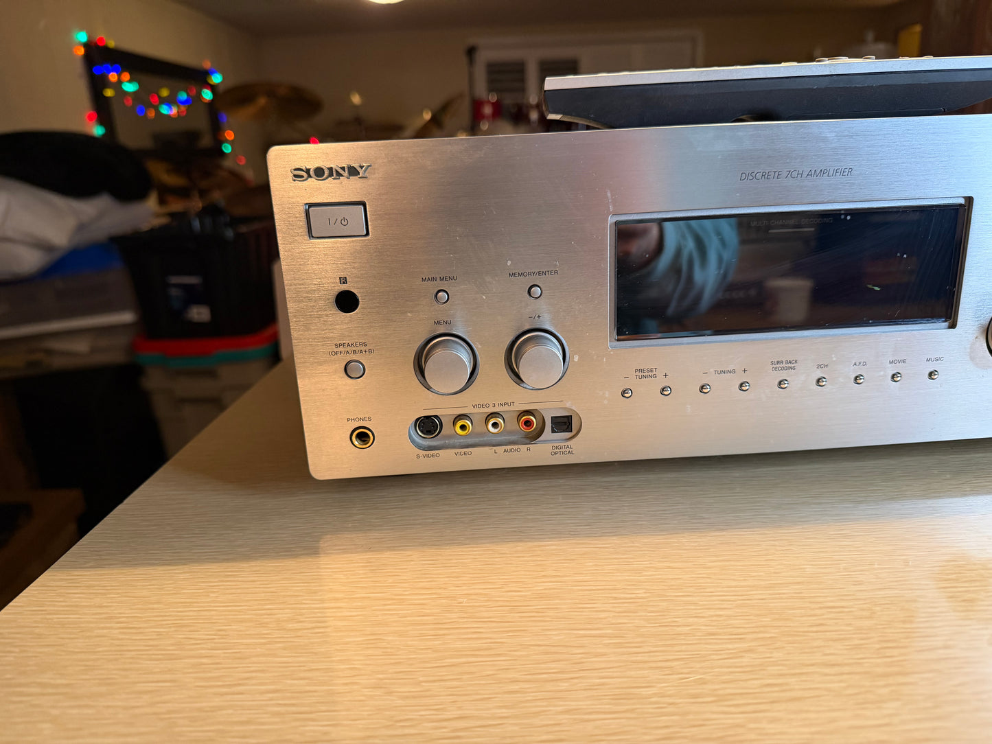 Sony STR-DA1000ES ELEVATED STANDARD 7.1 Channel, 100 WPC Works W/ REMOTE Bundle