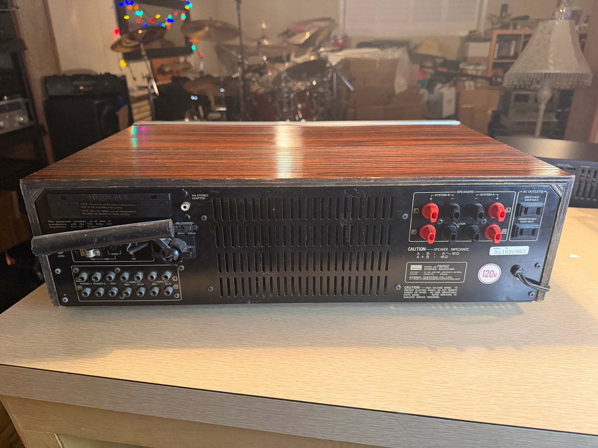 Sansui 7900Z Am/Fm Quartz Stereo Receiver 100WPC Monster Freshly Serviced Beauty