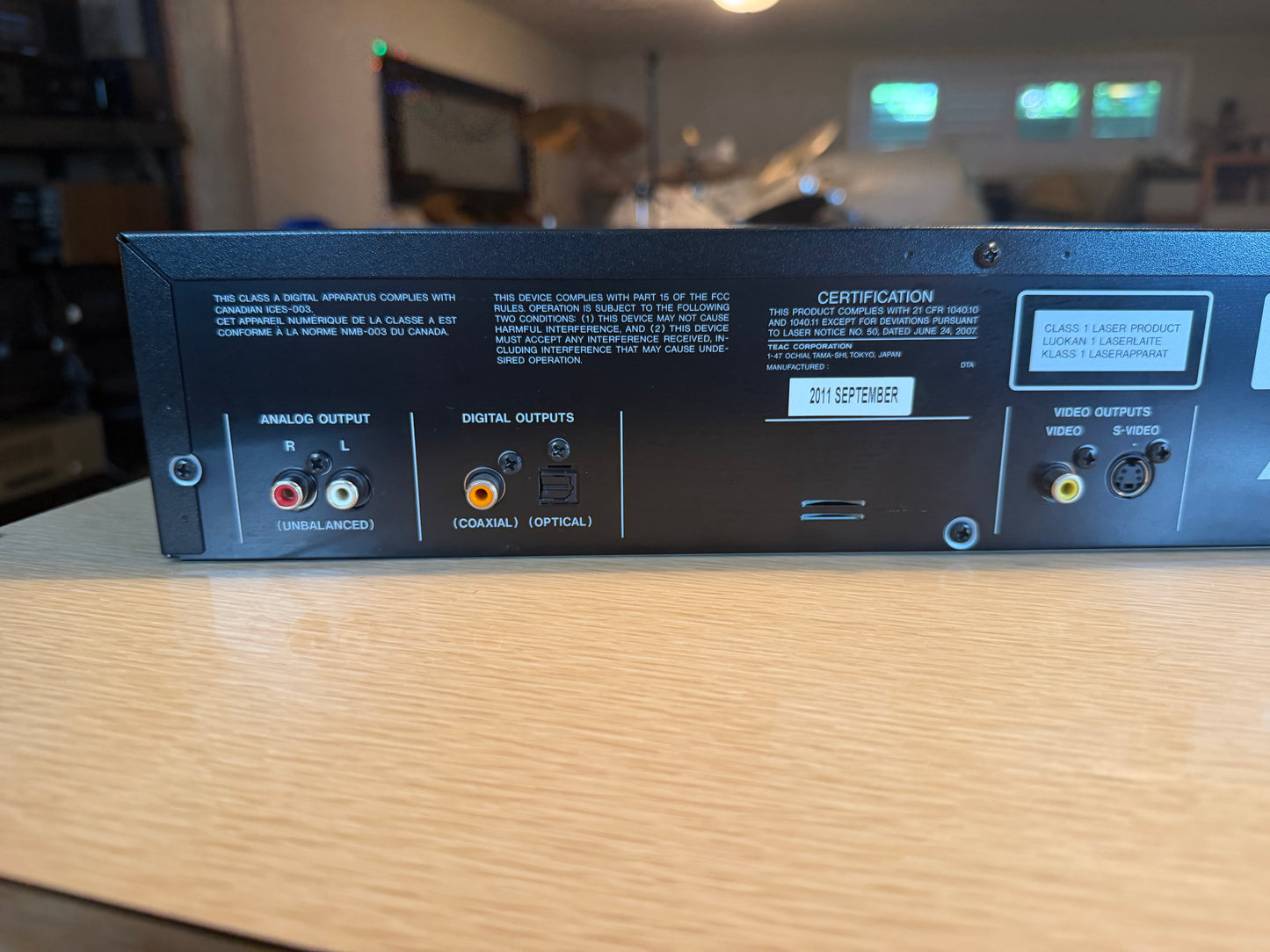 Tascam CD-200i Professional CD Player High fidelity Fresh Servicing Rare 🎶🔥
