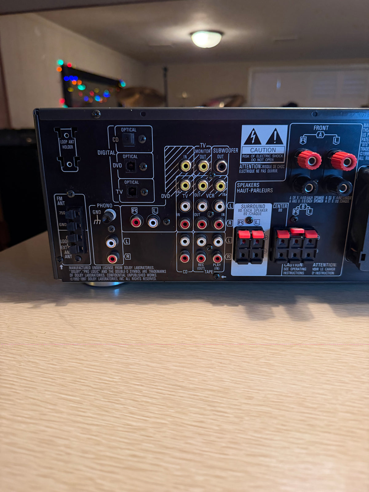 Technics SA-DX940 AV Control Stereo Receiver Vintage 1990's 100WPC Fresh Service