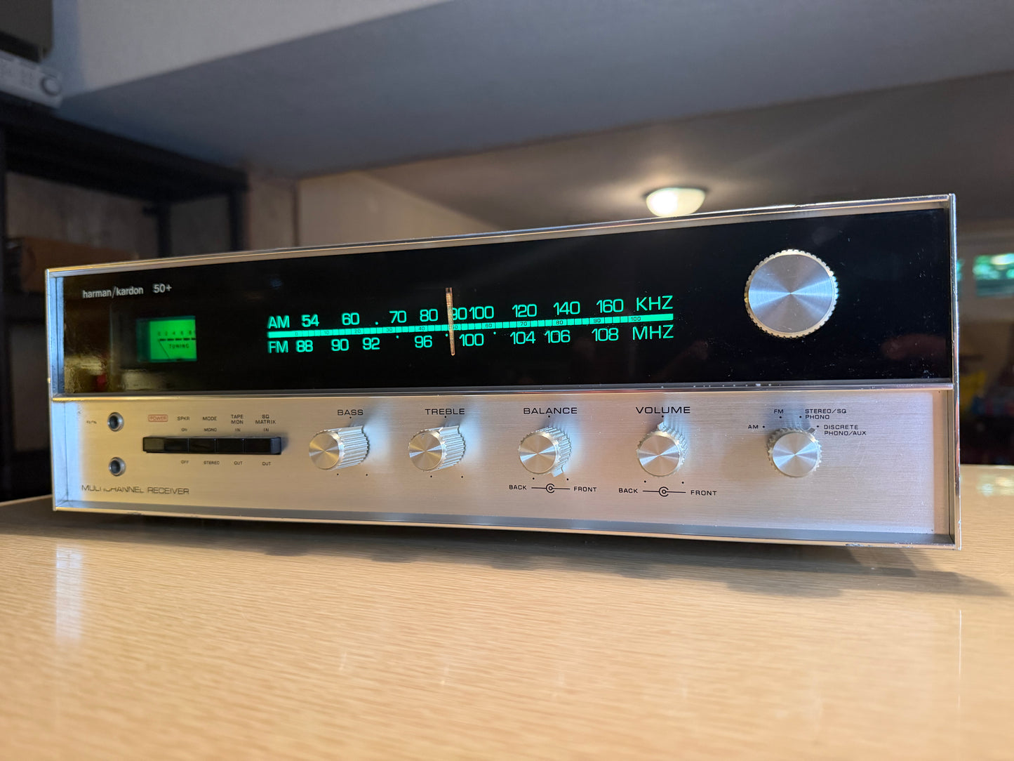 RARE Harman Kardon 50+ Twin Power 2/4 channel Monster Receiver Freshly Serviced!