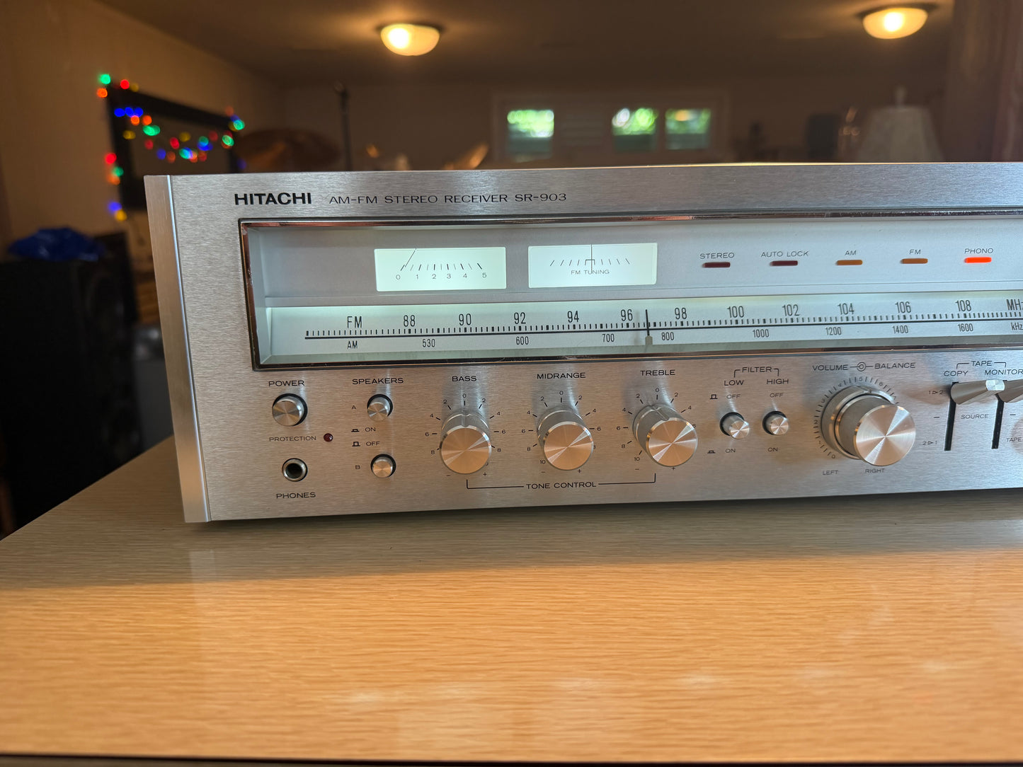 Hitachi SR-903 75WPC Stereo Receiver Amplifier Freshly Serviced Near Mint CND🔥