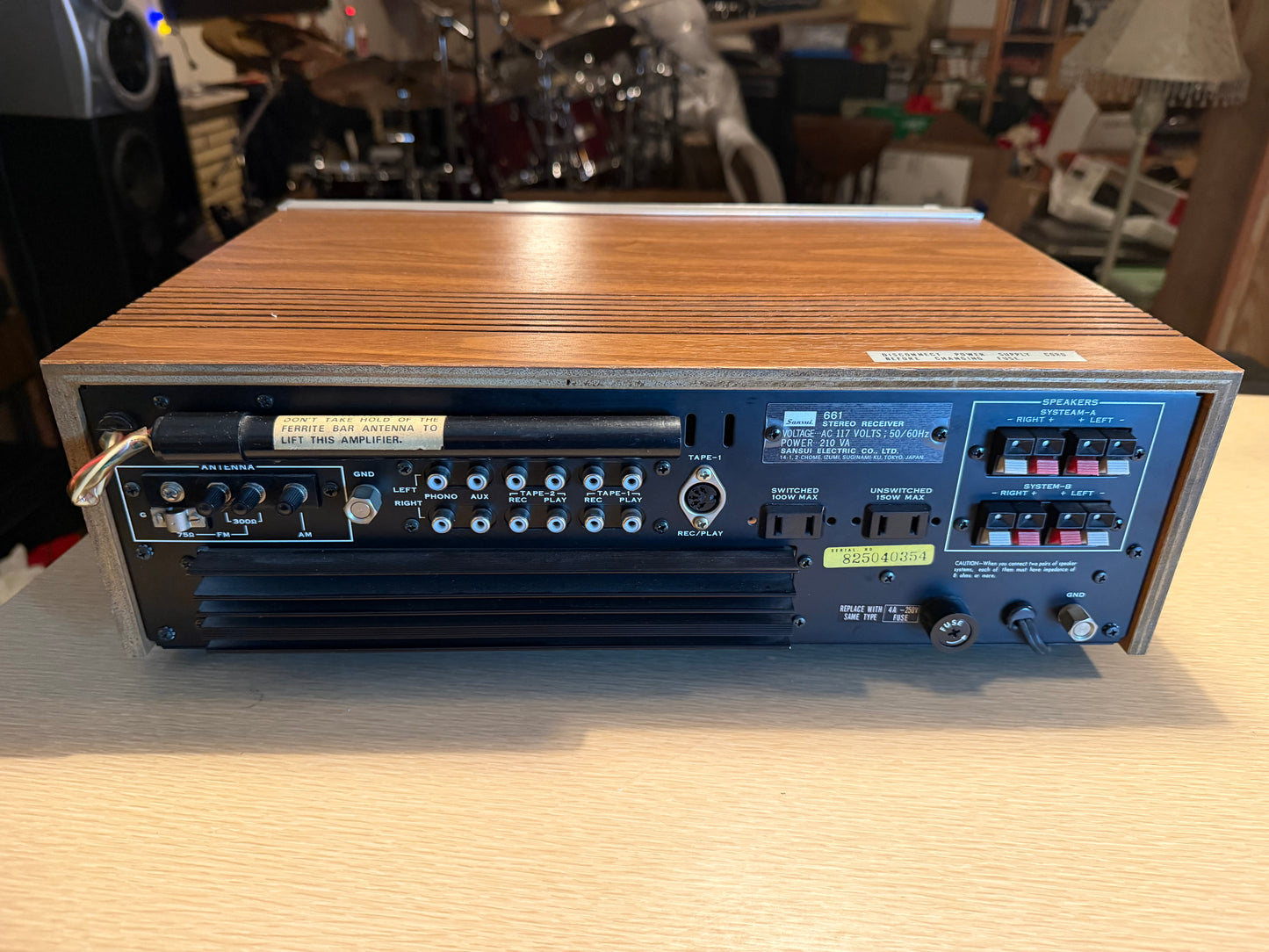 Sansui 661 Stereo Receiver Amplifier Full Fresh Service Near Mint Rare Beauty💎