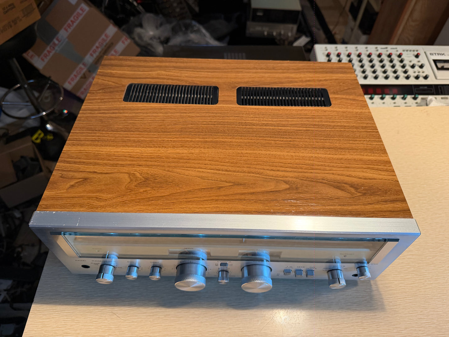 Sansui G-3500 Pure Power Stereo Amplifier Excellent Condition Fresh Pro Service!