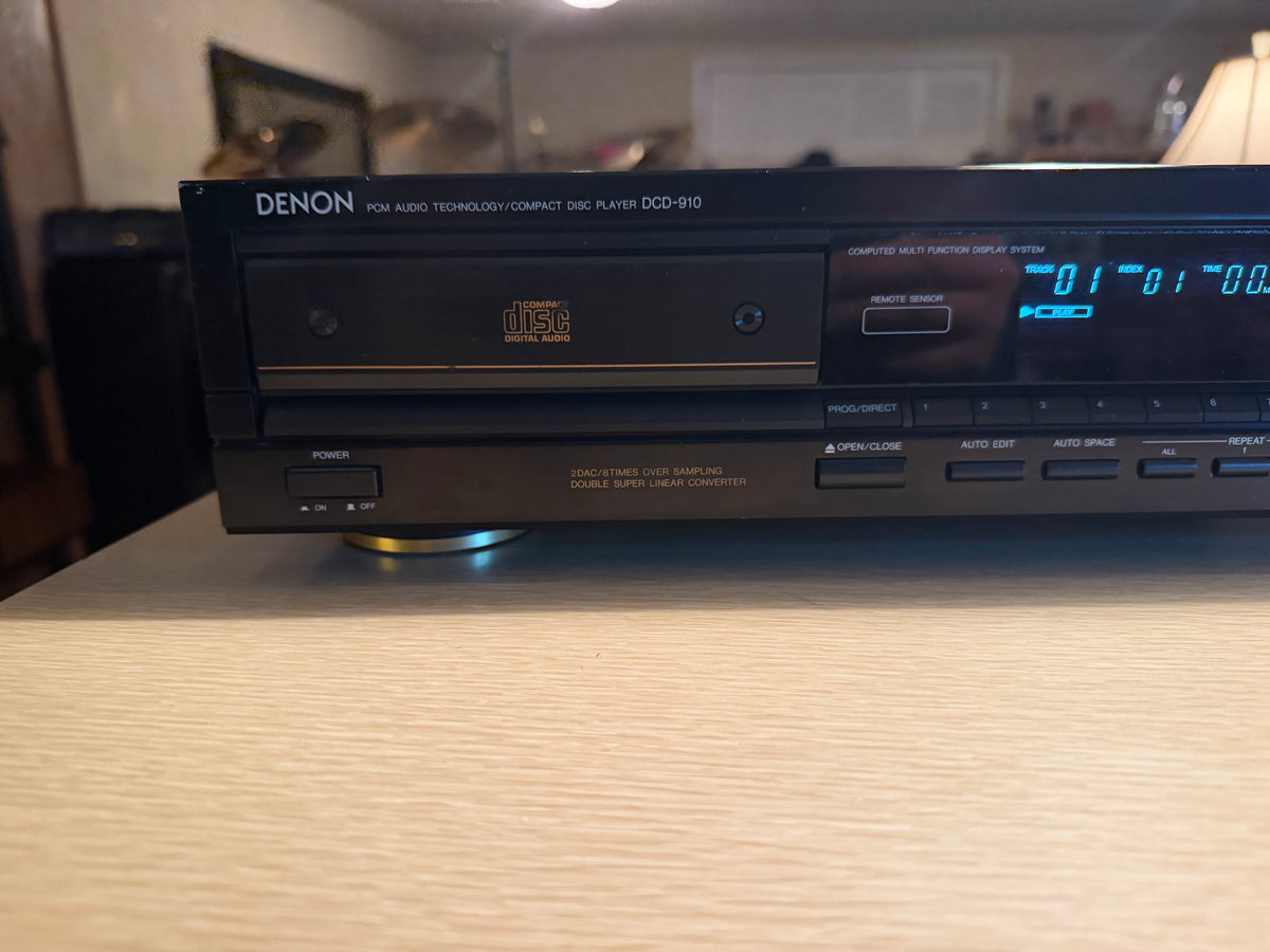 Denon DCD-910 High Performance Dual DAC 8x Over Sampling Fresh Service Beauty 🔥