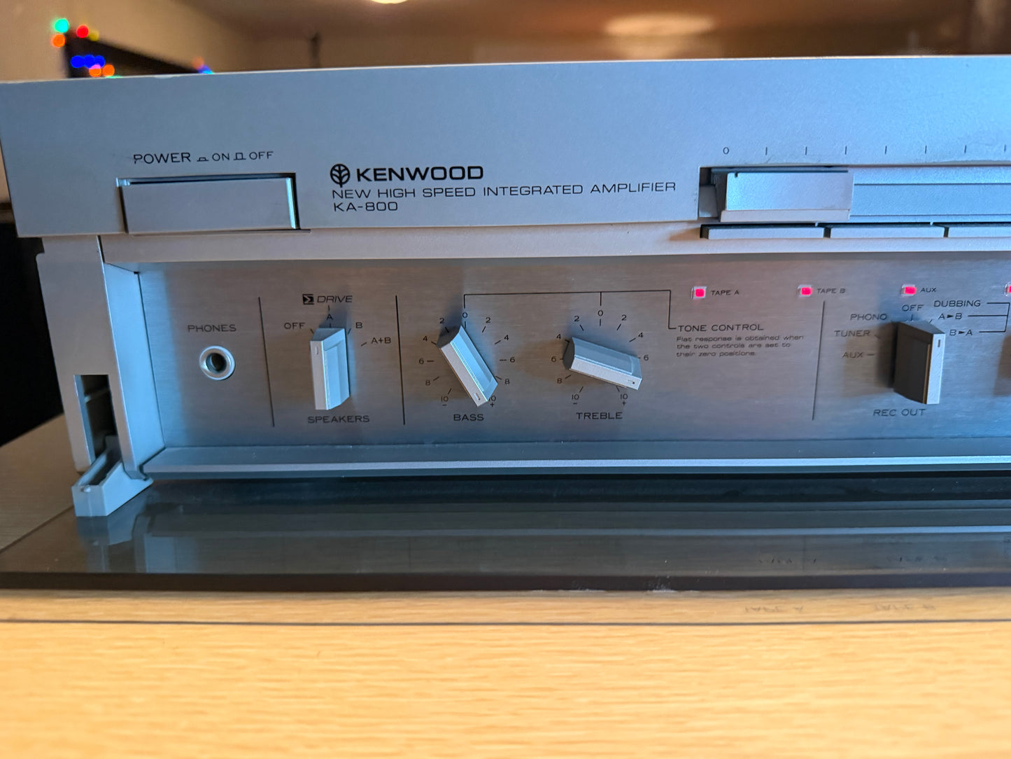 Kenwood KA-800 Integrated Amplifier Vintage Hi-Fi Serviced Audiophile Beauty 🎶