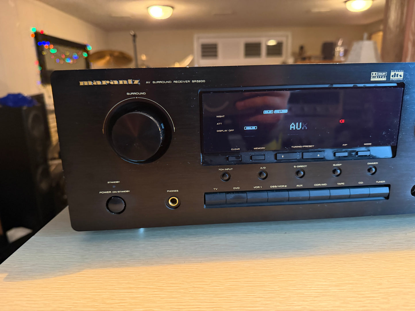 Marantz SR5200 AV Receiver 6.1 Channel Vintage HiFi Surround Amplifier Serviced!
