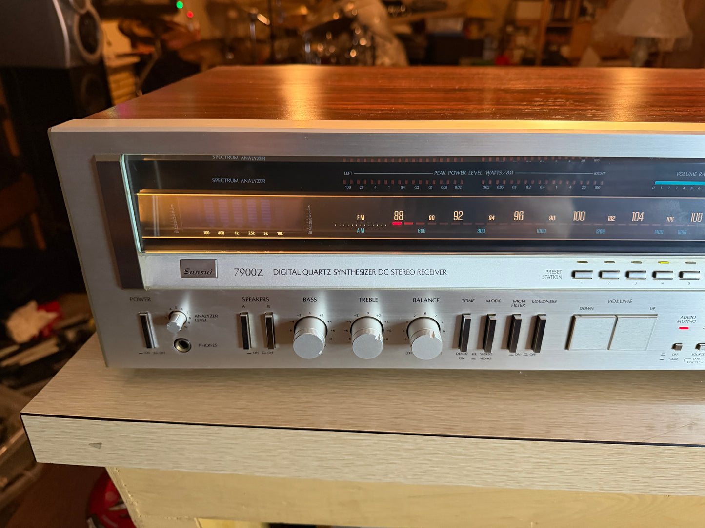Sansui 7900Z Am/Fm Quartz Stereo Receiver 100WPC MONSTER FRESH FULL SERVICE MINT