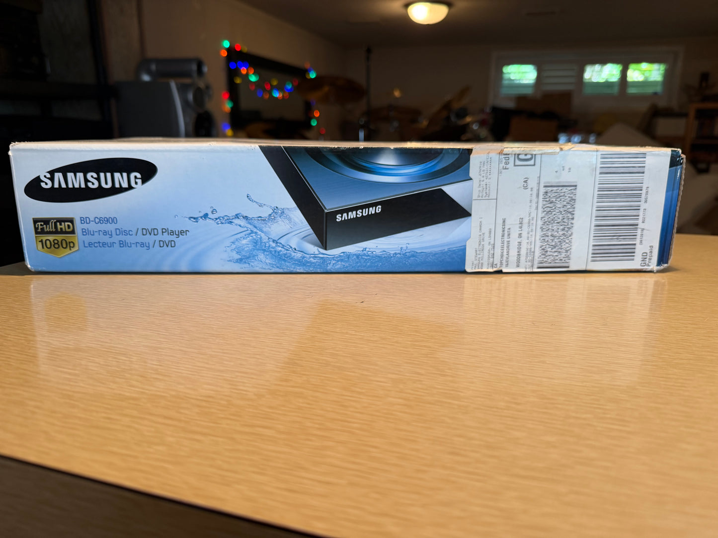 Samsung BD‑C6900 3D Blu‑ray Player • Brand New Unused • Wi‑Fi Full HD Streaming