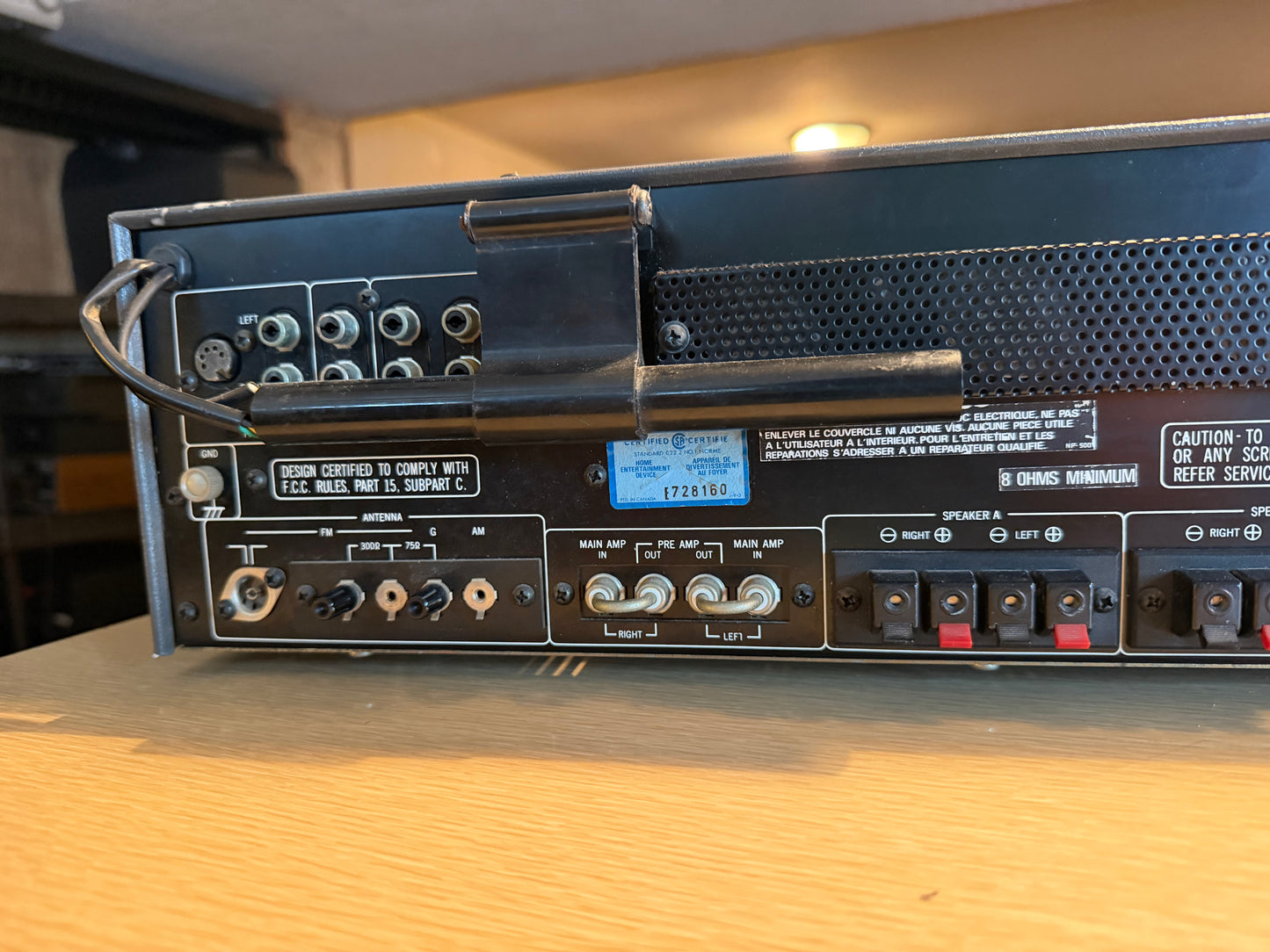 Rotel RX-603 AM/FM Stereo Tuner Amplifier Receiver-Fully Serviced/Recapped Beaut
