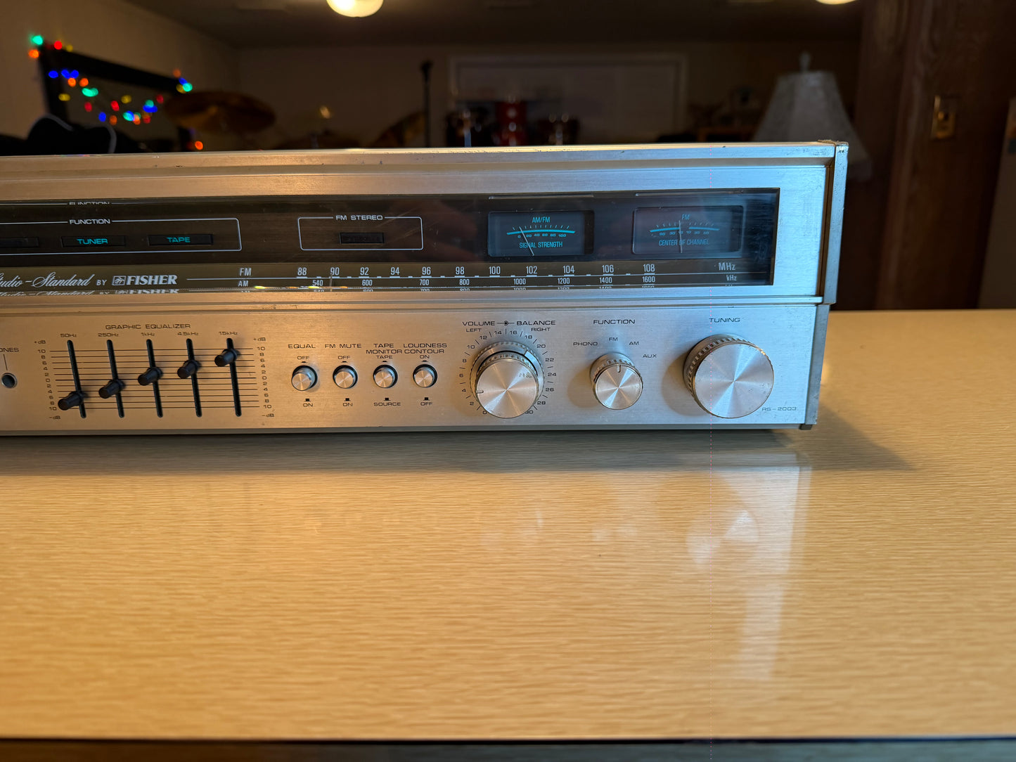 Vintage Fisher Stereo Receiver  RS-2003 Tested & Working FRESH SERVICE BEAUTY🔥