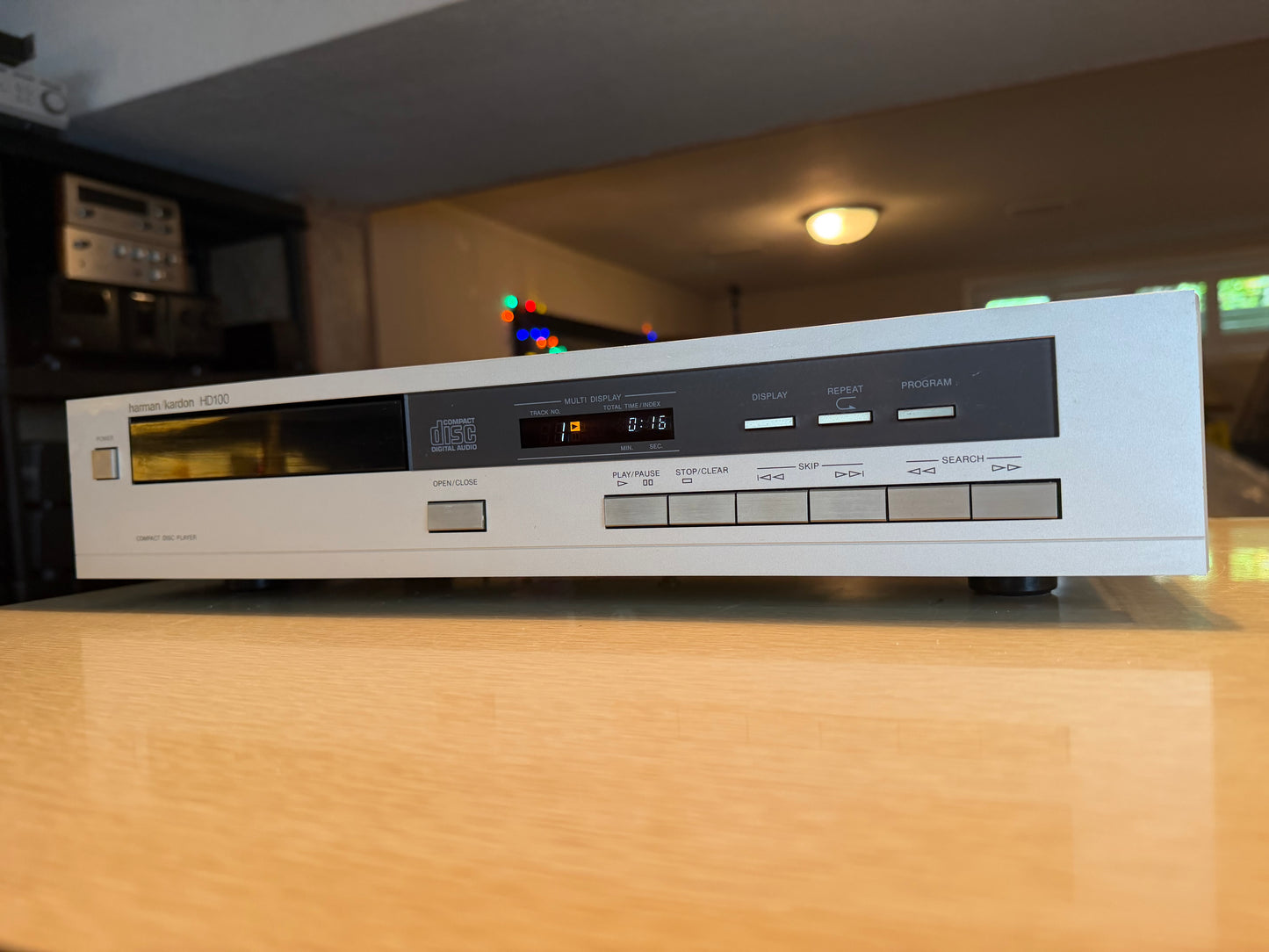 Vintage Harman Kardon HD100 CD Player (1987) – Fresh Servicing New Belts Beauty!