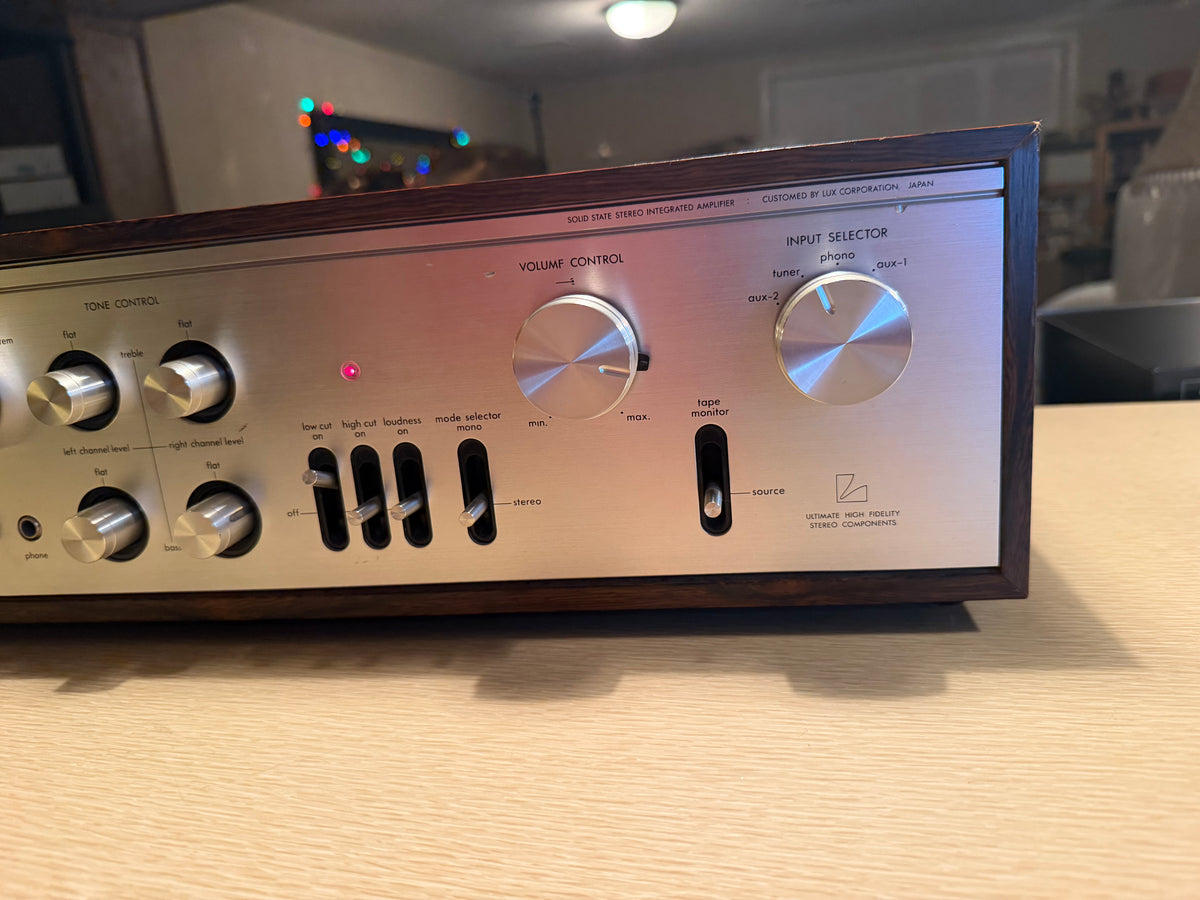 Vintage Luxman L-30 Integrated Amplifier Serviced With Oem Manual Excellent CND!