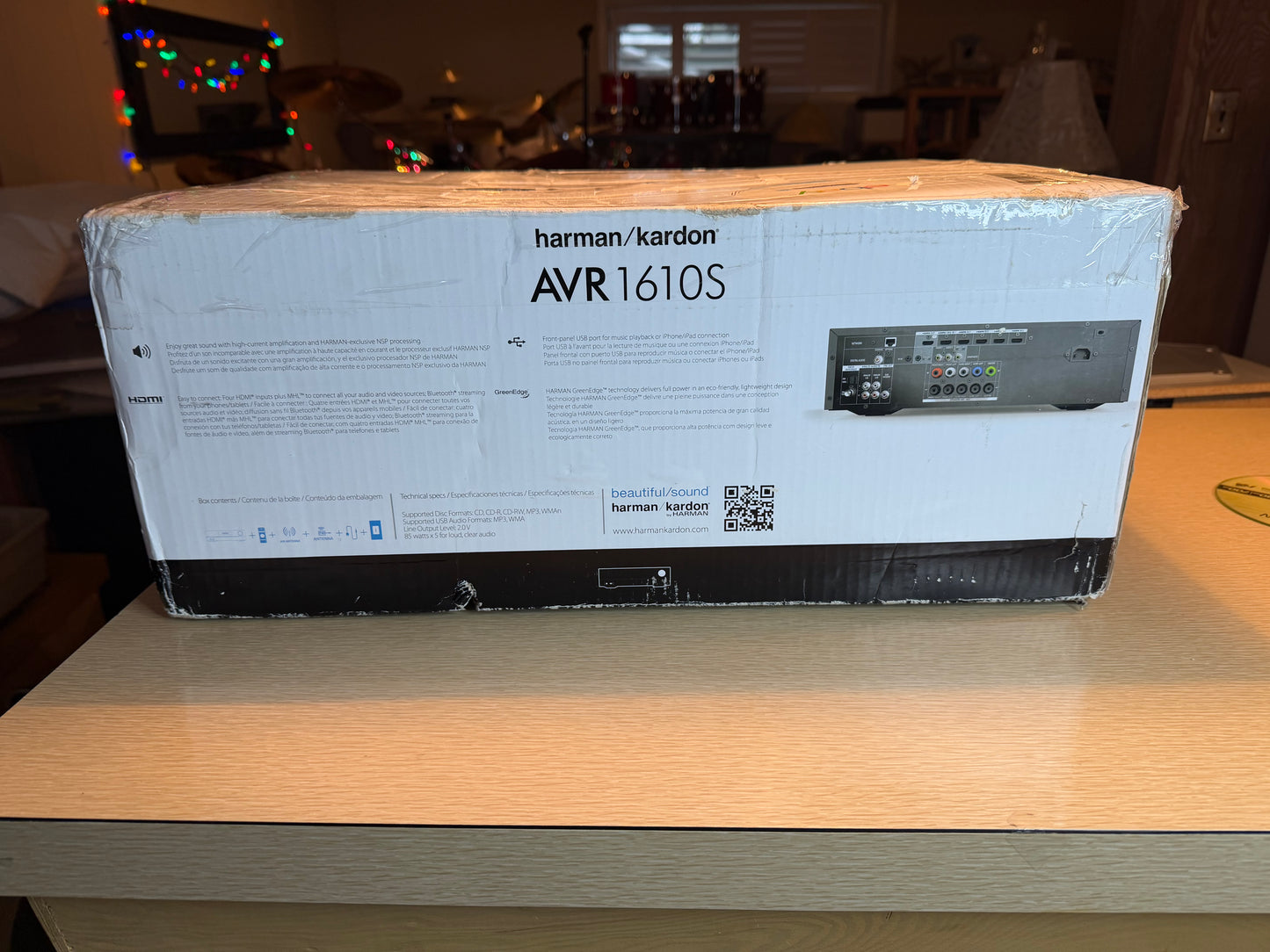 BRAND NEW Harman/Kardon AVR 1610s Receiver New In Box 2015 High Fidelity Rare🔥