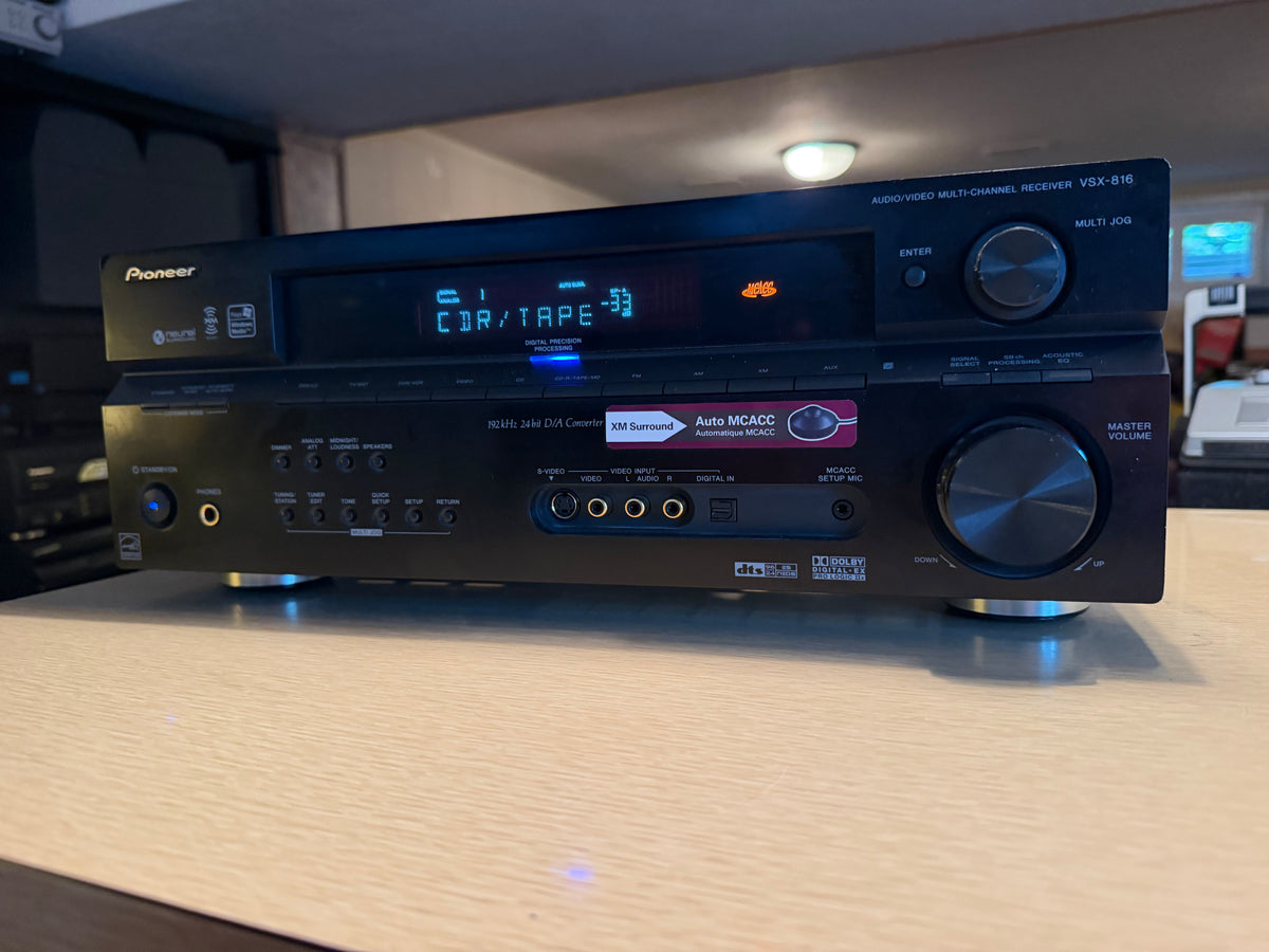 Pioneer VSX-816 AV Surround Receiver Bundle Serviced  110WPC W/ remote Bundle🎶