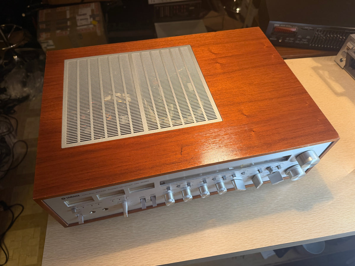 VTG 1970s Yamaha CR-2020 Natural Sound Stereo Receiver AM/FM Tested Working 🔥🎶