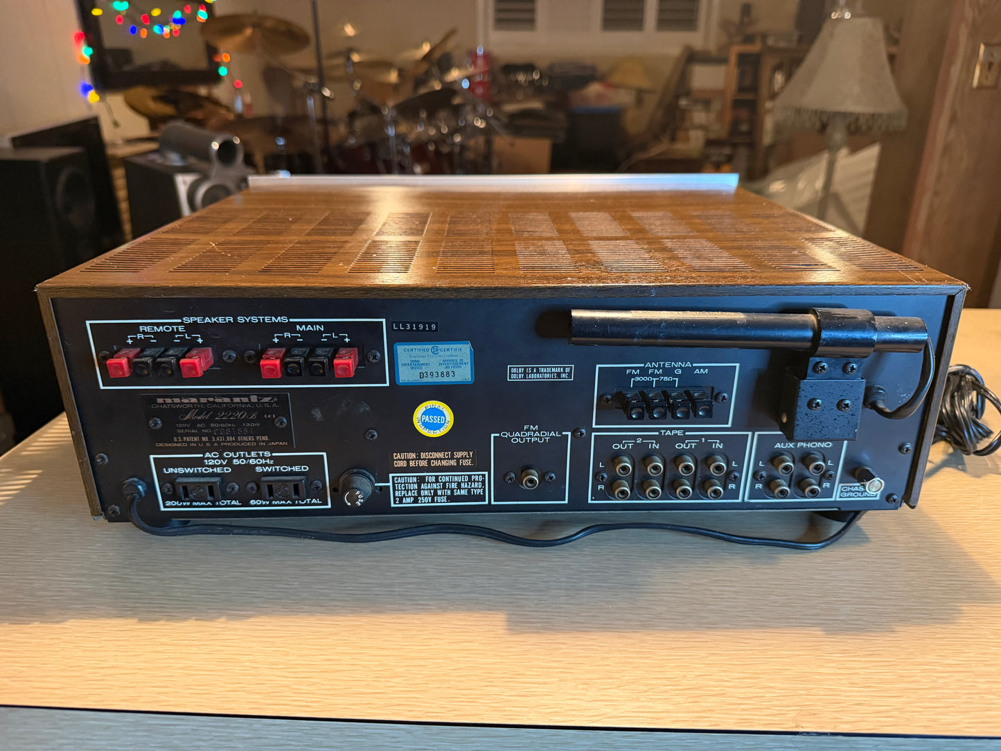 Marantz 2220B Stereophonic Receiver FRESH Bulbs +Full Servicing Excellent CND🔥