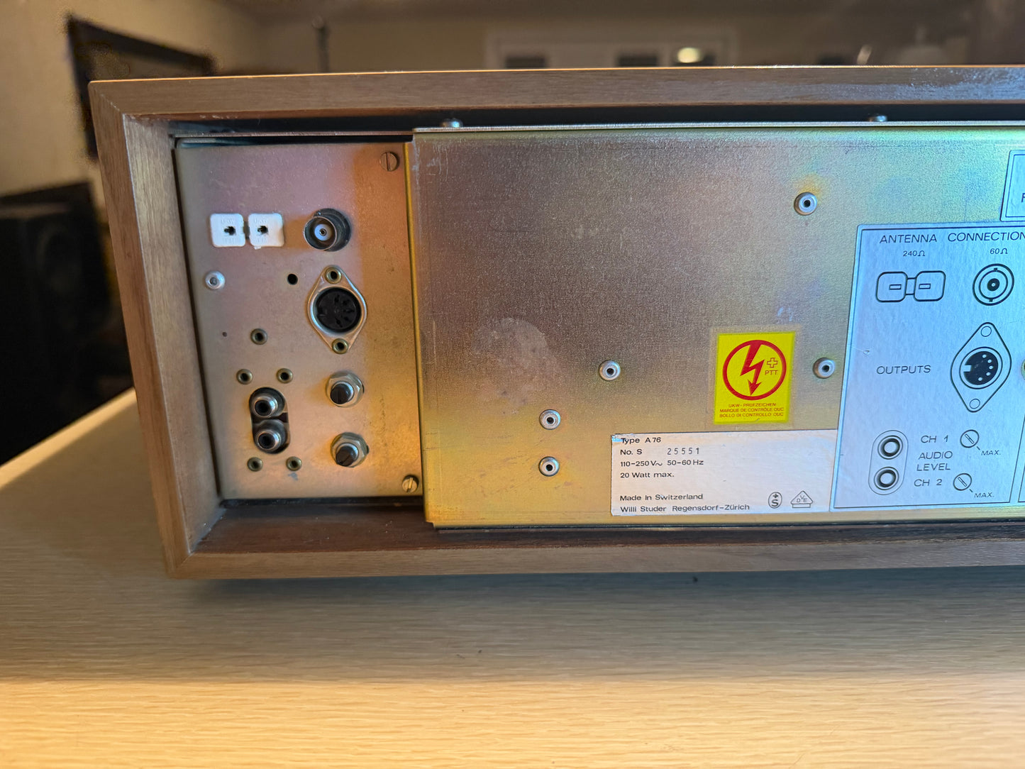 Revox A 76 Radio Studer - Revox tuner build 1968 Made In Switzerland Serviced🎶