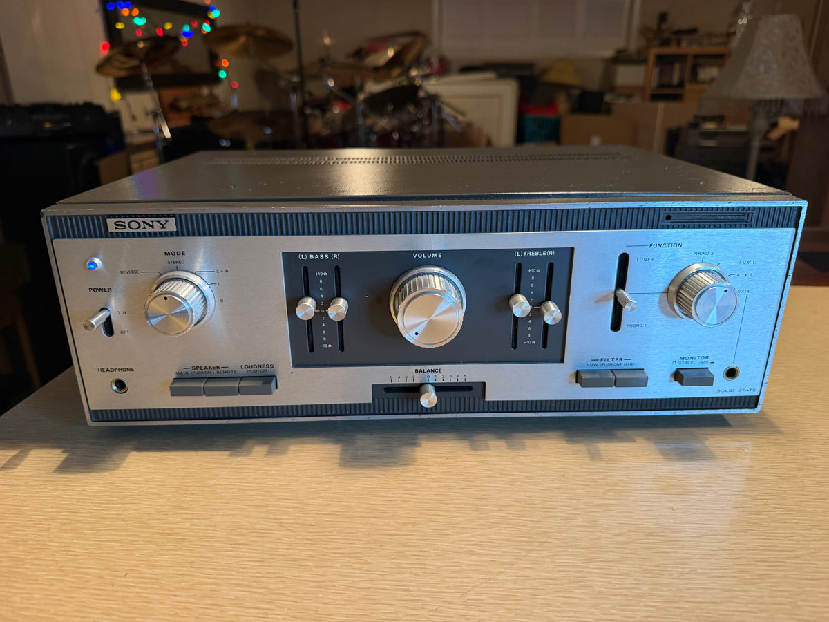 Sony TA-1144 - Early 70s Integrated Amplifier Full FRESH Servicing High Fidelity