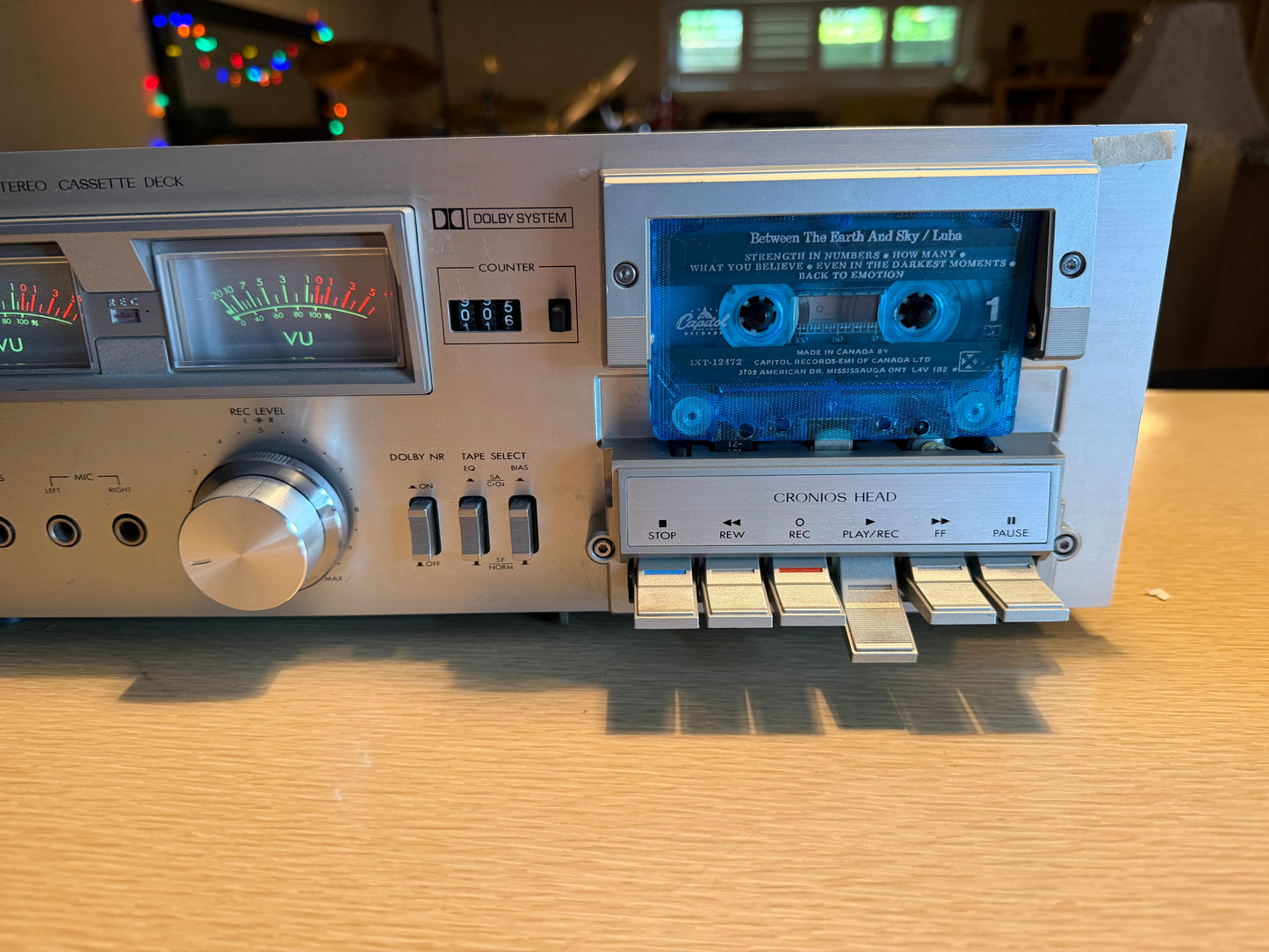 JVC KD-A1 Cassette Deck; New Belts; High Fidelity Beautiful VU Meters Very Rare!