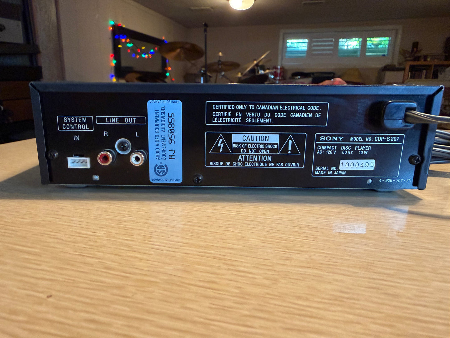 Sony CDP-S207 For Hifi Stack CD Player Vintage 80s New Belts Audiophile Rare🔥🎶