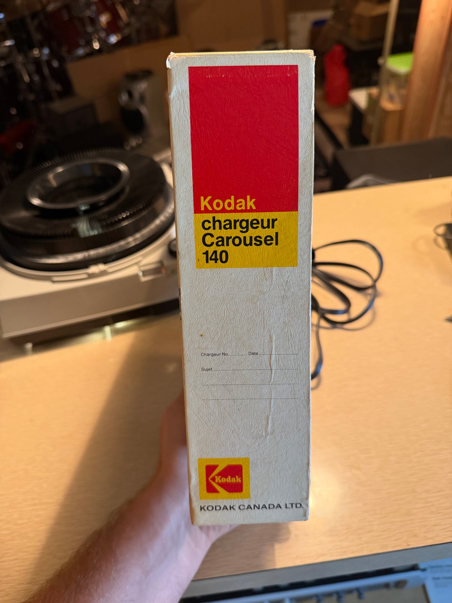 KODAK Carousel Ektagraphic AF - 1  SERVICED With Remote Top of the Line W/Remote