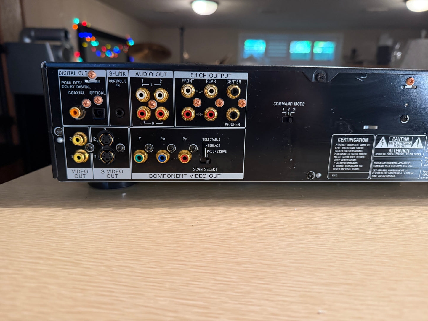 Sony DVP-NS999ES SACD/DVD/CD Player ES RARE Black Serviced Very Rare 🔥🎶 Remote