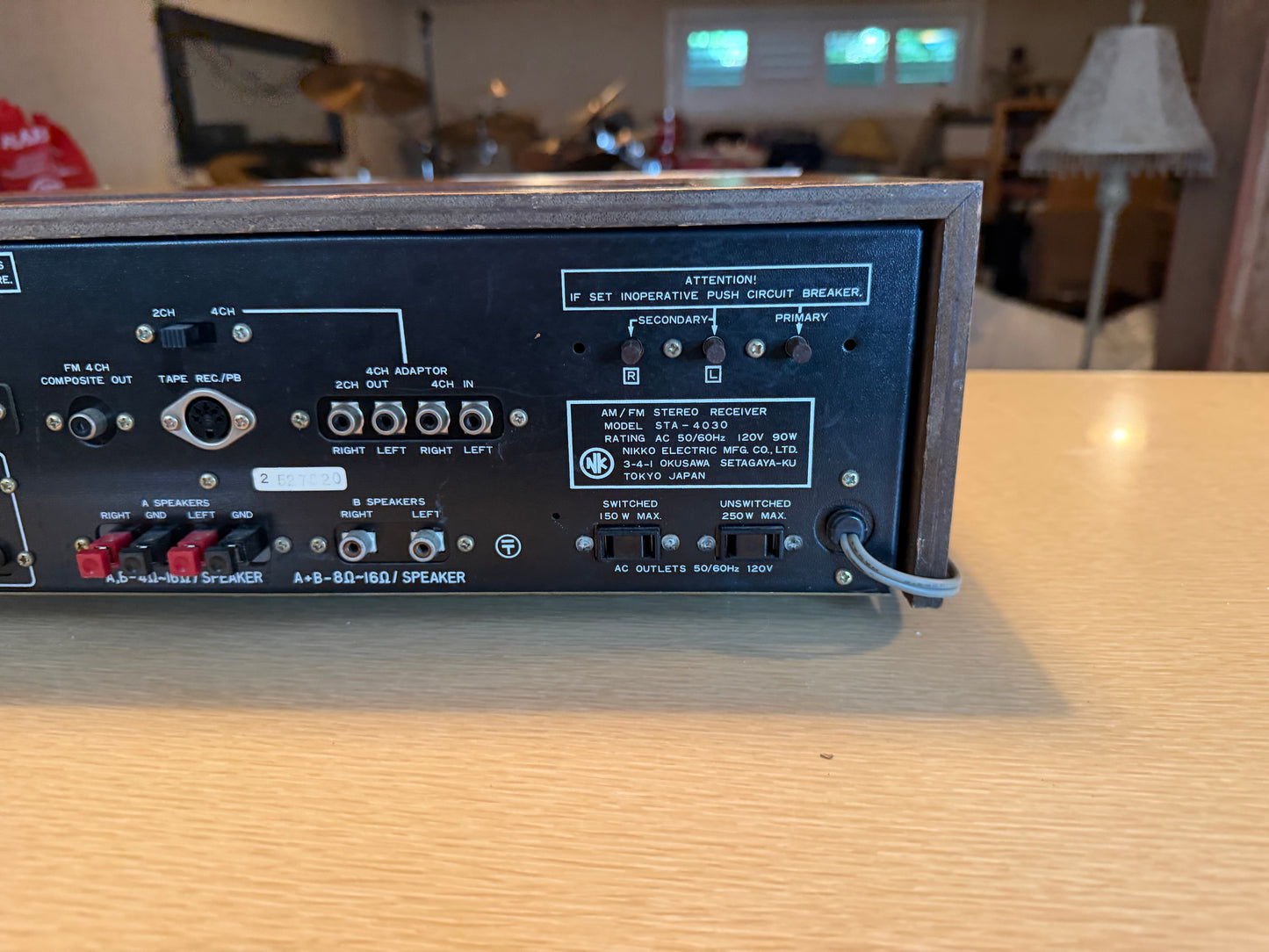 Vintage Nikko STA-4030 Stereo AM/FM Receiver Near Mint Full Fresh Service Rare🔥