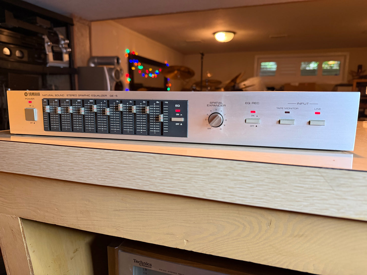 Yamaha GE-5 Stereo Graphic Equalizer Natural Sound Series FRESH SERVICE V Rare🔥