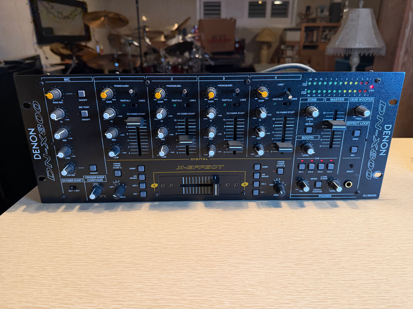 Vintage Denon DN-X800 Hybrid Mixer Rare Very Low Usage Serviced Very Rare 💎🔥