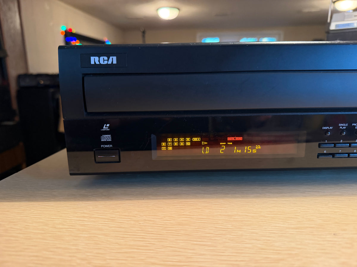 RCA LDR400 Model Both Side Play Laserdisc Player FRESHLY Serviced Near Mint🔥✅