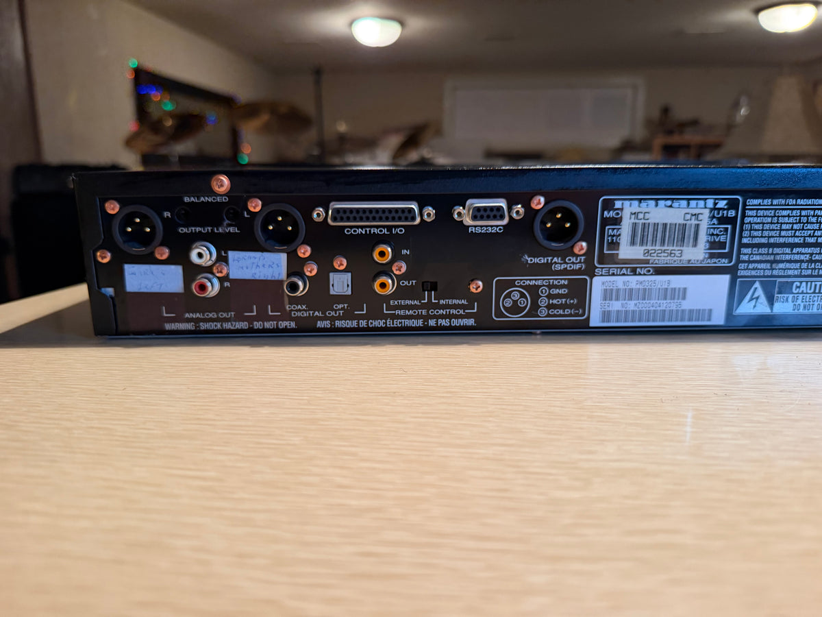 Marantz Professional CD MP3 Player PMD325/U1B Rack Mount Japan Fresh Service🔥🎶