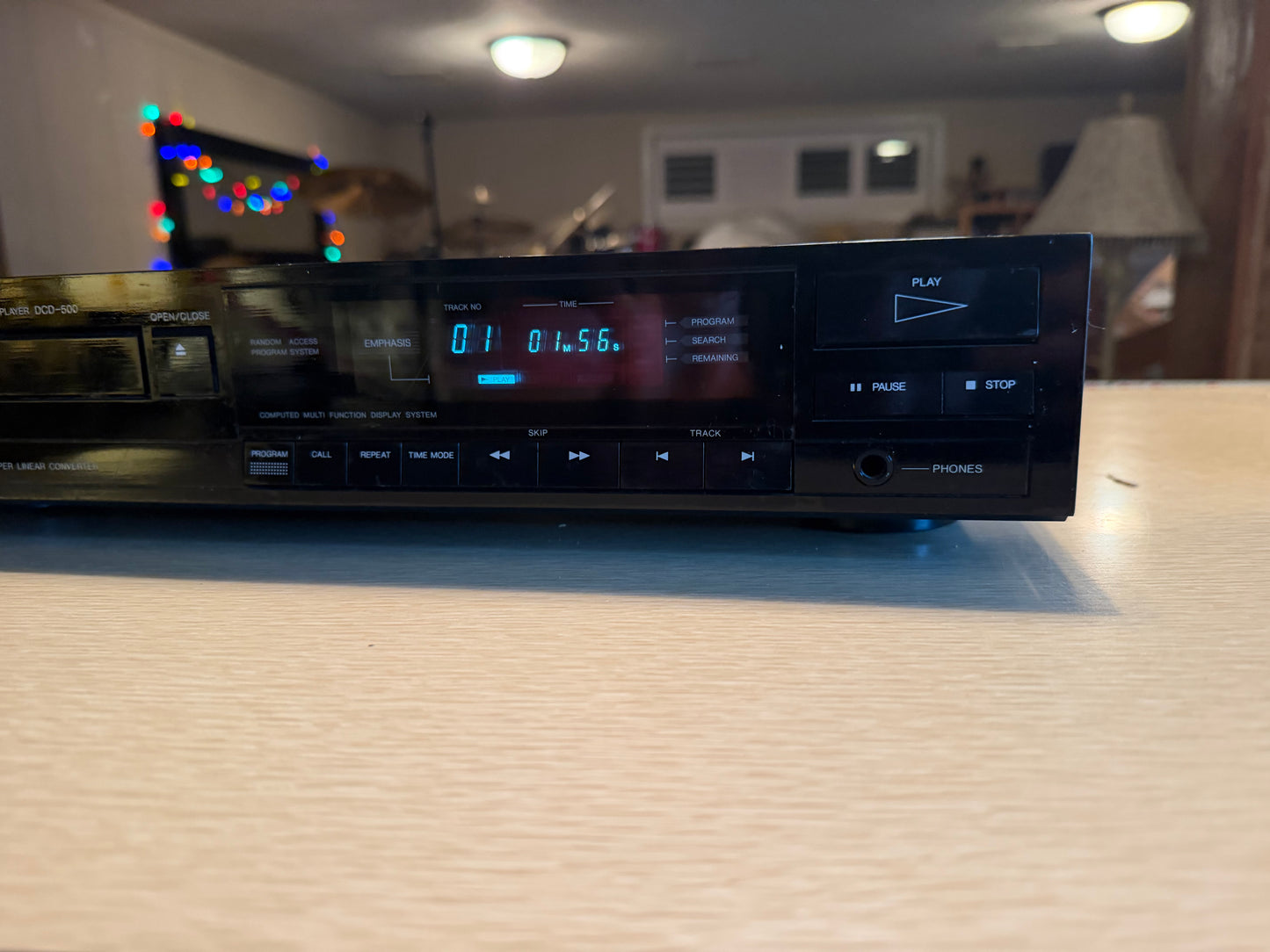 Denon DCD-500 PCM Audio Technology/Compact Disc Player Full Fresh Service Beauty