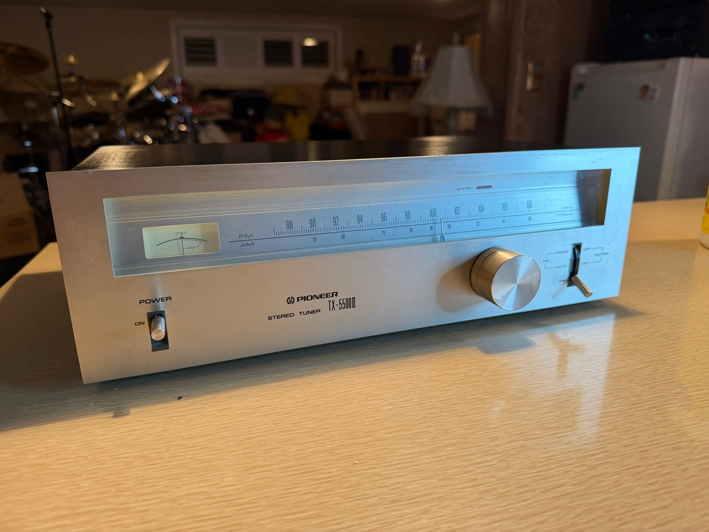 Vintage Pioneer  Stereo Tuner  TX-5500 II - Works Perfectly Well FRESH SERVICE🔥