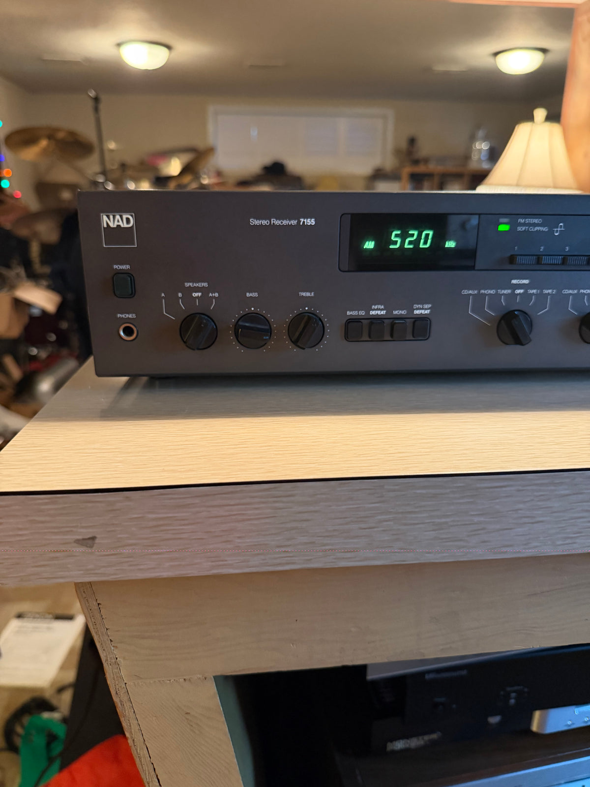 Nad 7155 Am FM Stereo Receiver HI-FI Audiophile Freshly Serviced Crisp Sound🔥🎶