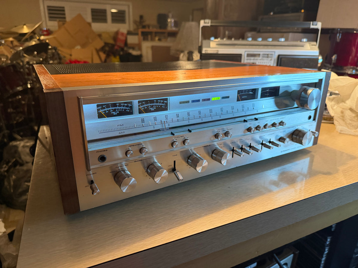 MONSTER Pioneer SX-980 Vintage Receiver Amplifier Fresh Pro Service New Bulbs 🔥