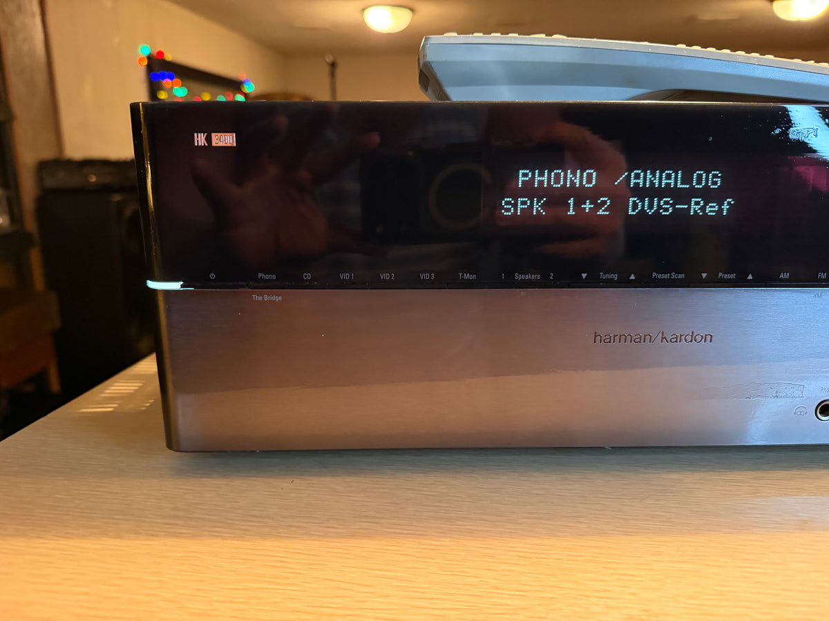 Harman Kardon Stereo HK3490 Stereo Receiver Fresh Service Remote Bundle 120WPC🔥