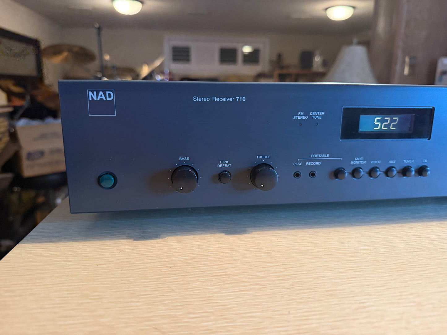 NAD 710  Stereo Hi-Fi Amplifier Tuner Fresh Service Bulbs Replaced Very Rare🔥🎶