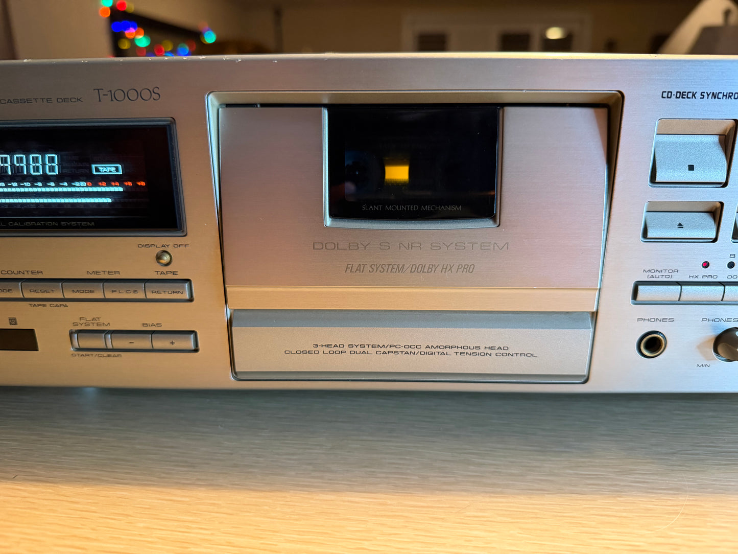 Pioneer T-1000S CT-93 3-Head Dolby B, C, S, Hx Pro  Cassette Deck Pro Serviced🔥