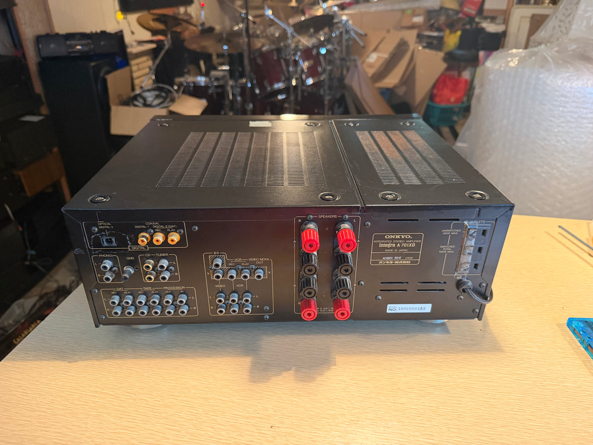 Onkyo Integra A-701XD MONSTER 105WPC Integrated Amplifer Very Rare Fresh Service