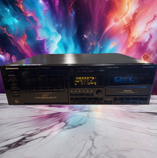 Pioneer CT-WM77R 6+1 Multi Cassette Changer: Extremely Rare Fresh Pro Service🔥