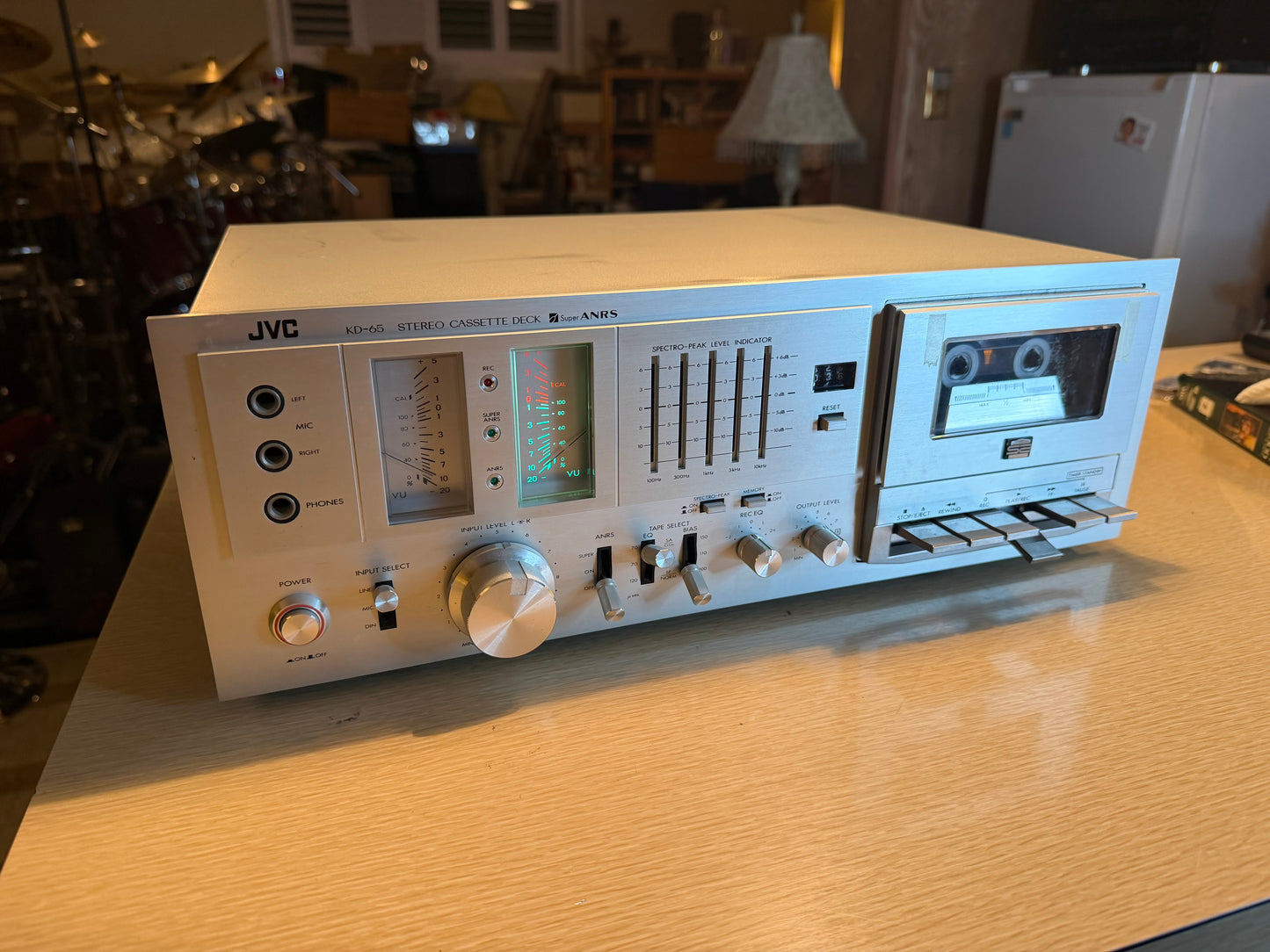 Very Cool JVC KD-65 Cassette Deck – Just Serviced, New Belt Beauty Read🔥🎶