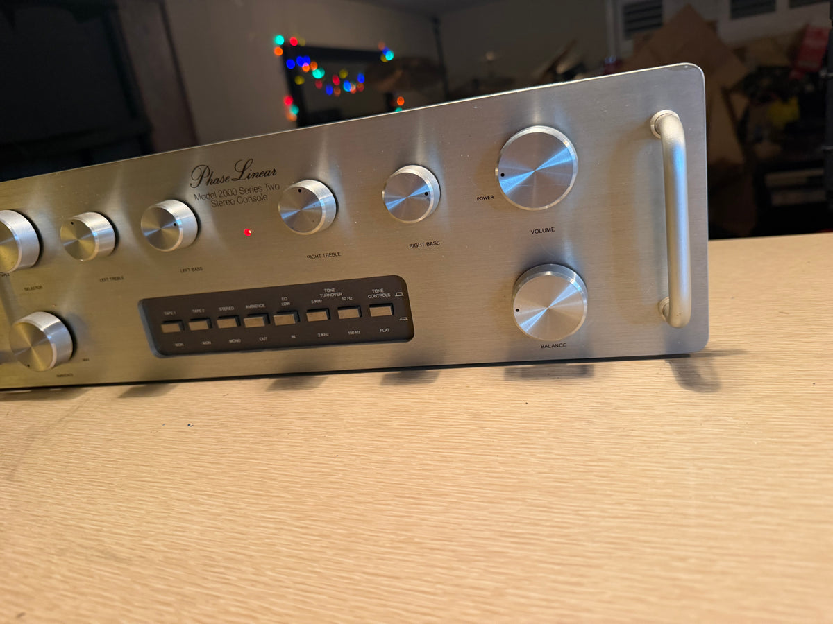 Vintage Phase Linear Model 2000 Series Two Console Preamp Preamplifier Serviced!
