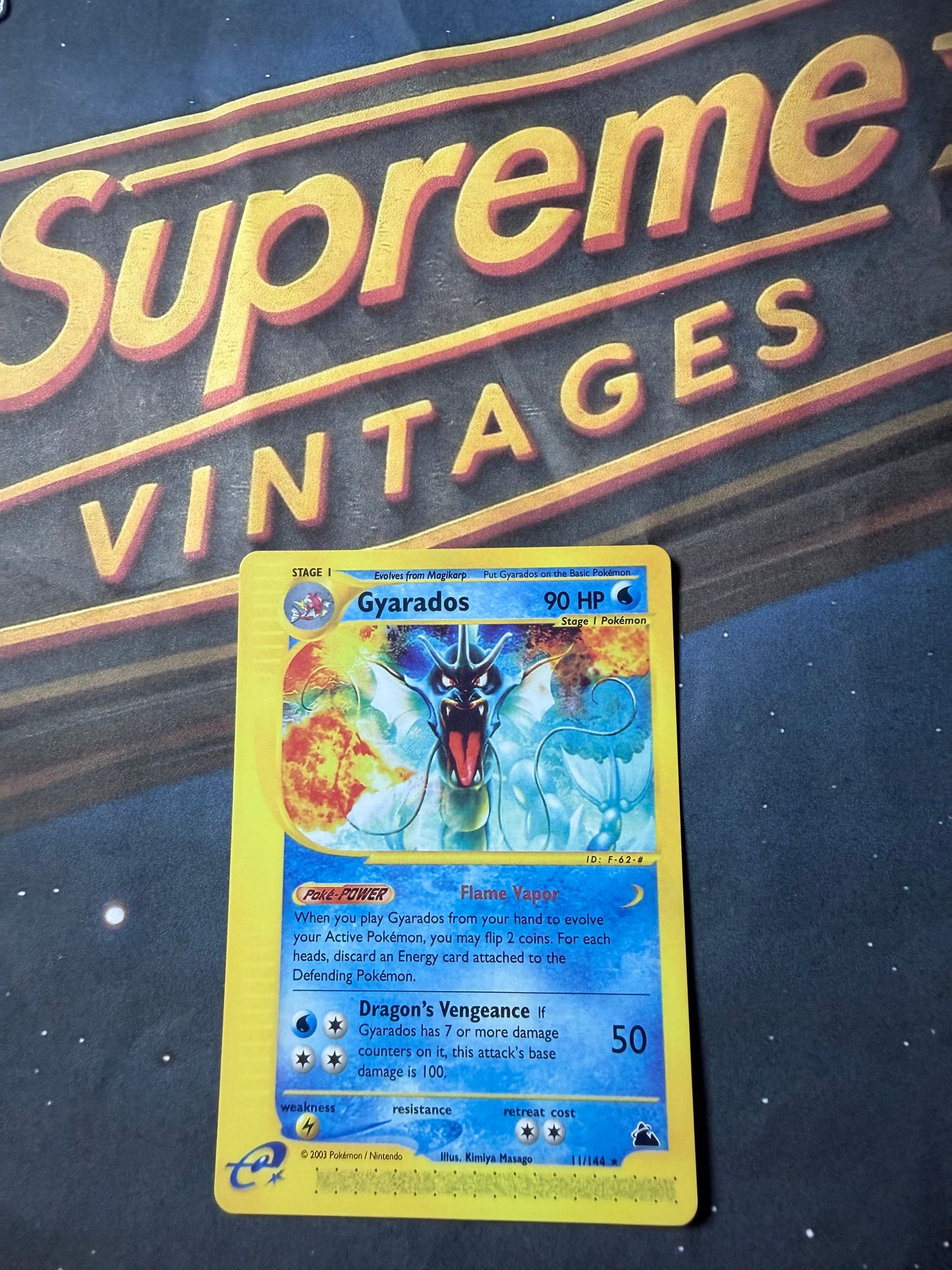 Gyarados 11/144 Skyridge Pokemon TCG LP