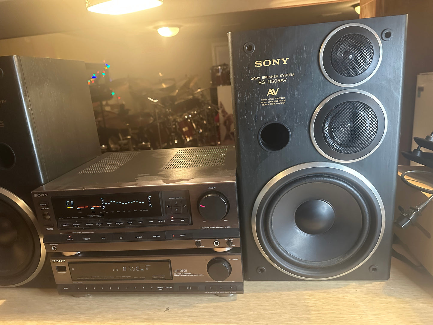Sony LBT-D505 Stereo Stack System HiFi Separates Speakers Working Amp+Tuner+SPKS