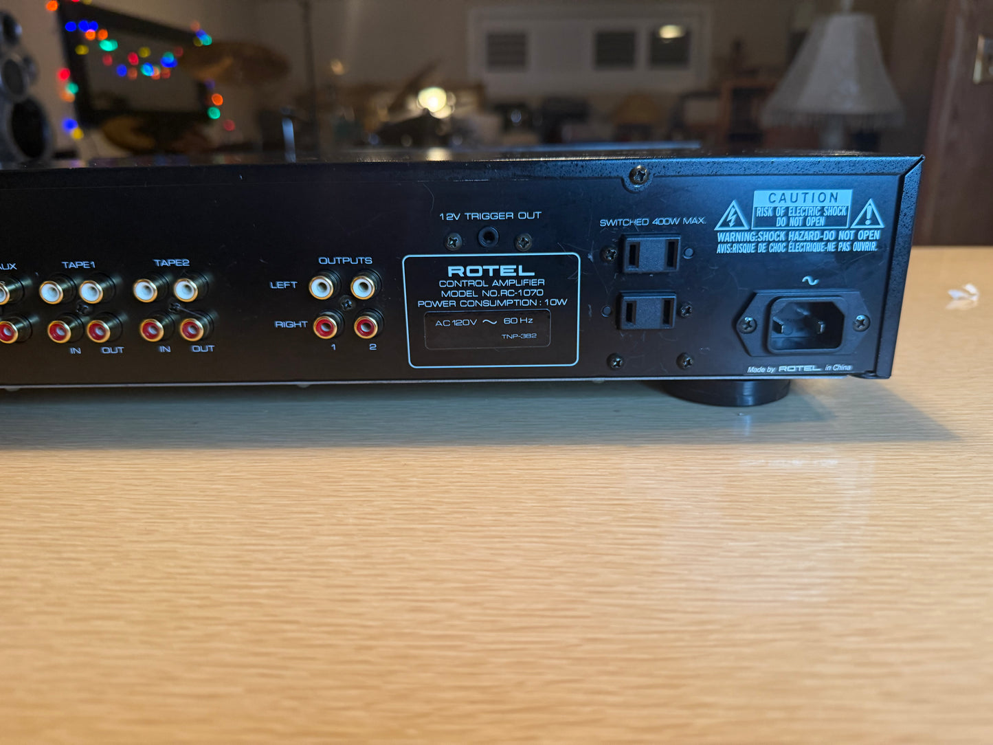 Rotel RC-1070 Stereo Preamplifier FULL FRESH SERVICE WITH OEM REMOTE HIGH END🔥
