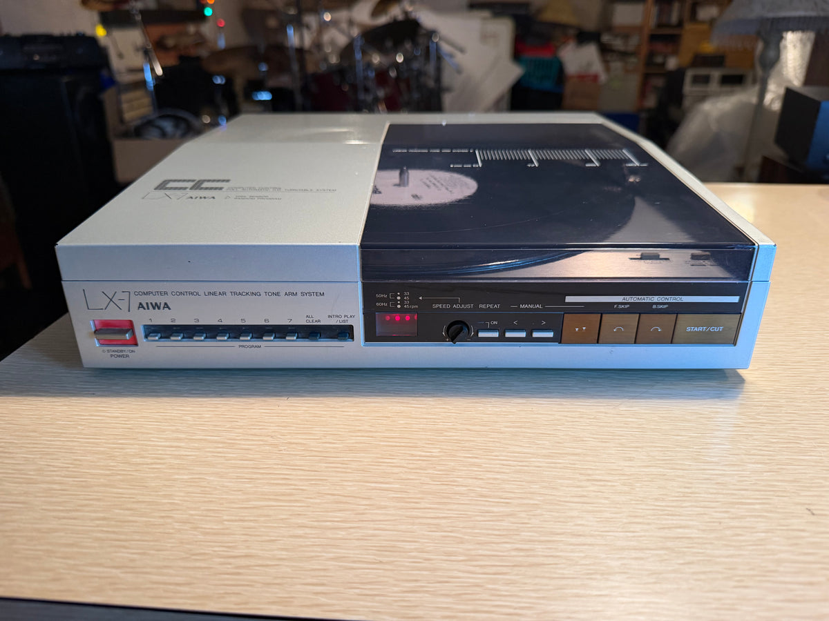 Aiwa LX-7 Linear Tracking Fully Automatic Direct Drive Turntable Fresh Service🔥